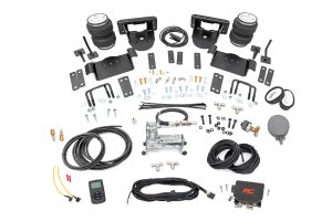 Ford F-150 Air Spring Kit - Rear - Rough Country - w/compressor | Wireless Controller | 0-6 Ford F-150 Air Spring Kit - Rear - Rough Country - w/compressor | Wireless Controller | 0-6
